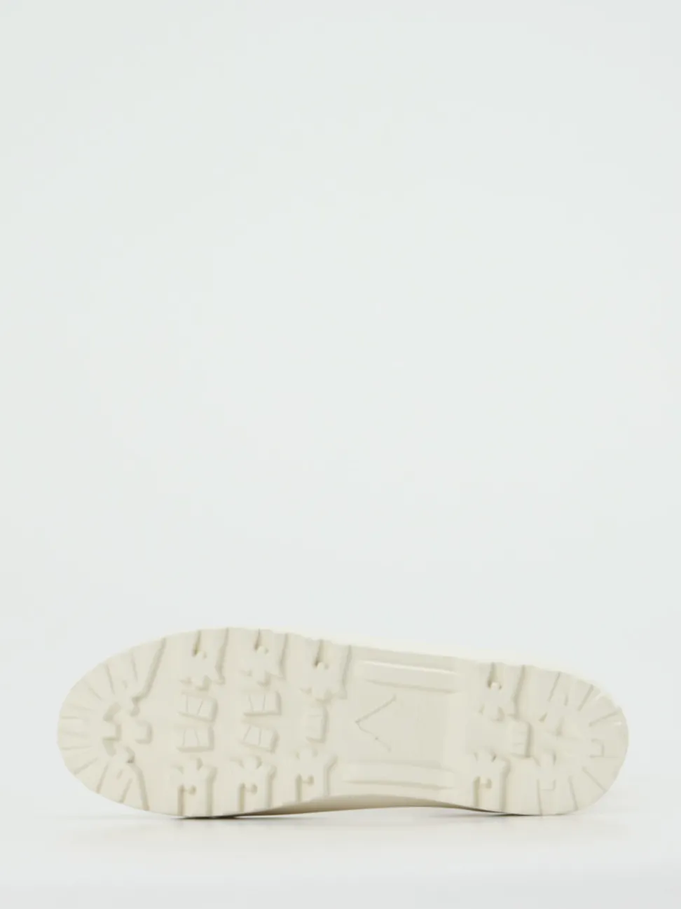 Superga – Schnürboots aus Lammleder in Beige