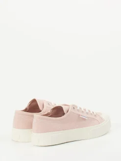 Superga – Sneaker aus Baumwolltextil in Altrosa