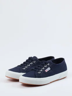 Superga – Sneaker aus Canvas in Dunkelblau