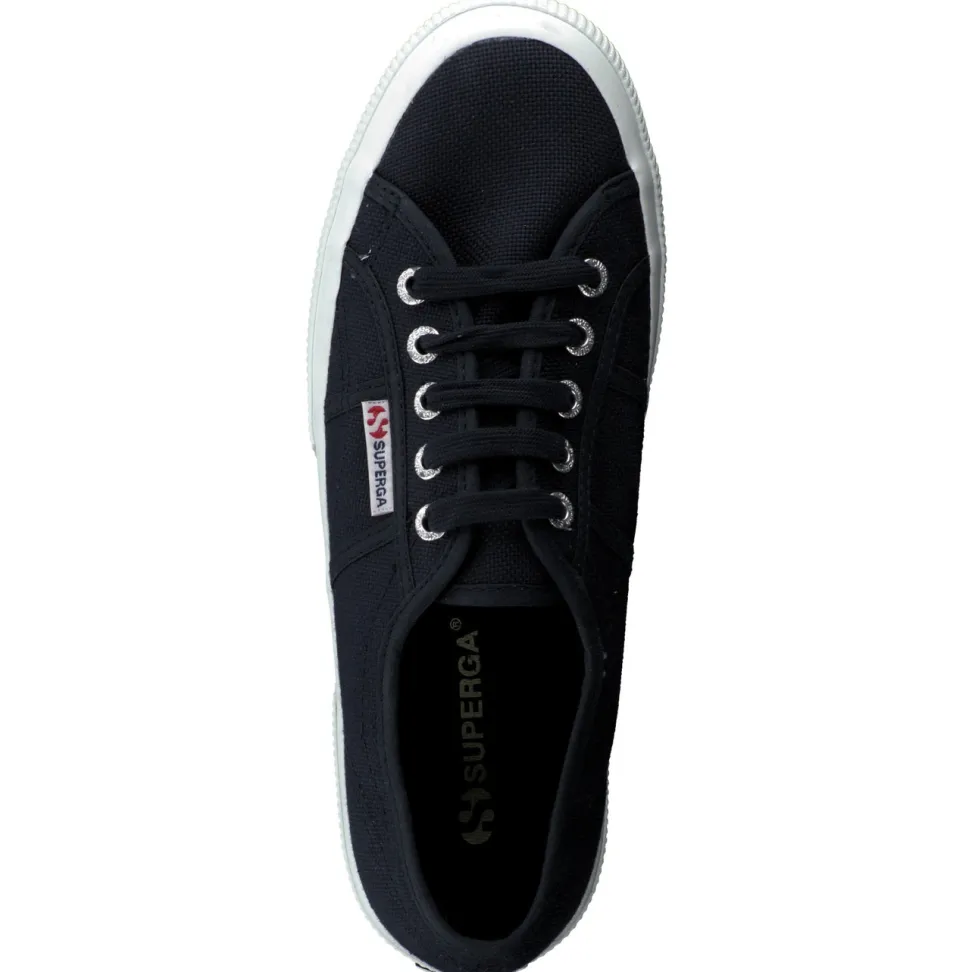 Superga – Sneaker aus Canvas in Dunkelblau