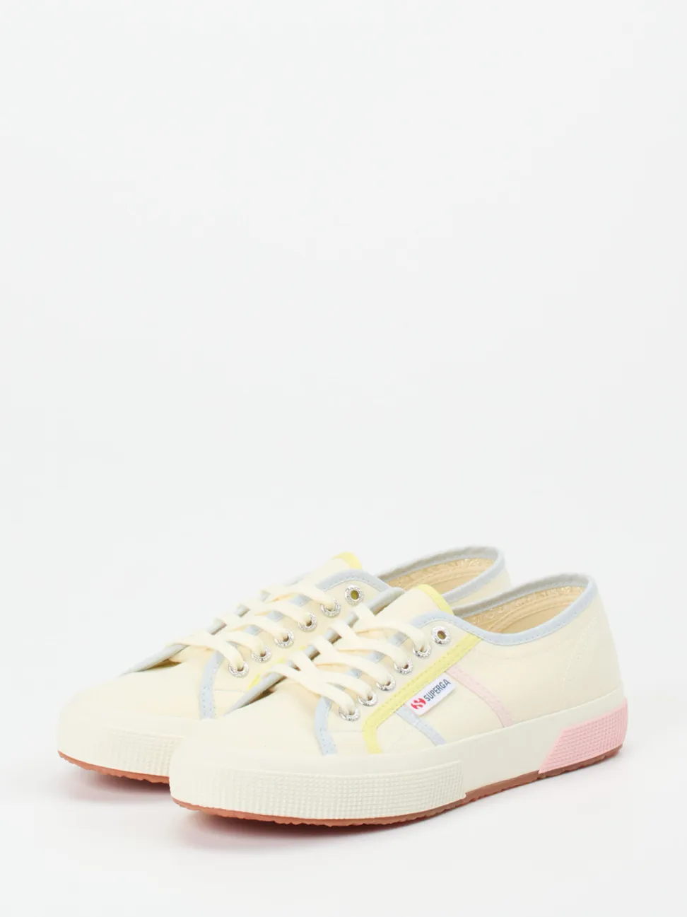 Superga – Sneaker aus Canvas in Pastelloptik