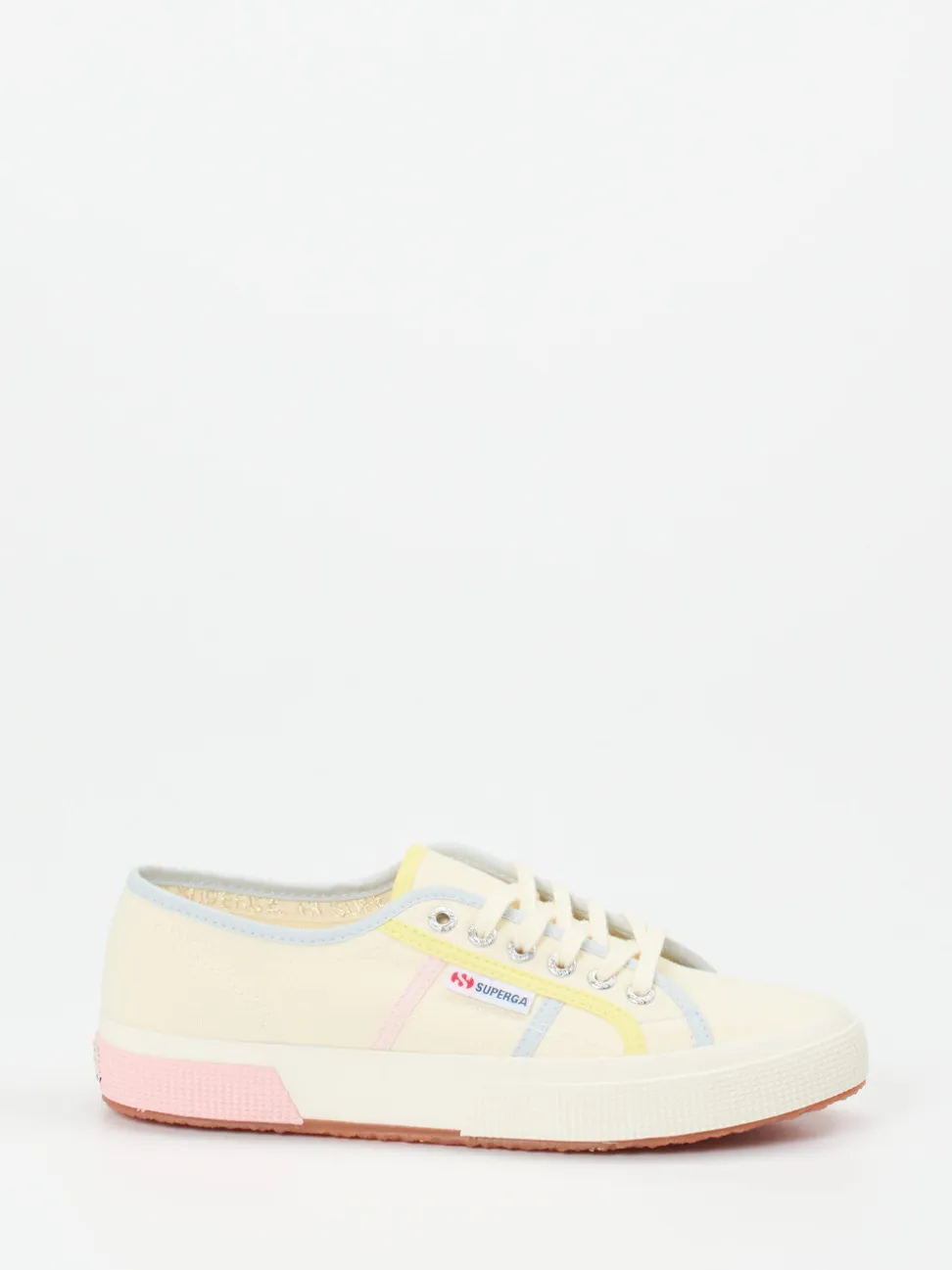 Superga – Sneaker aus Canvas in Pastelloptik