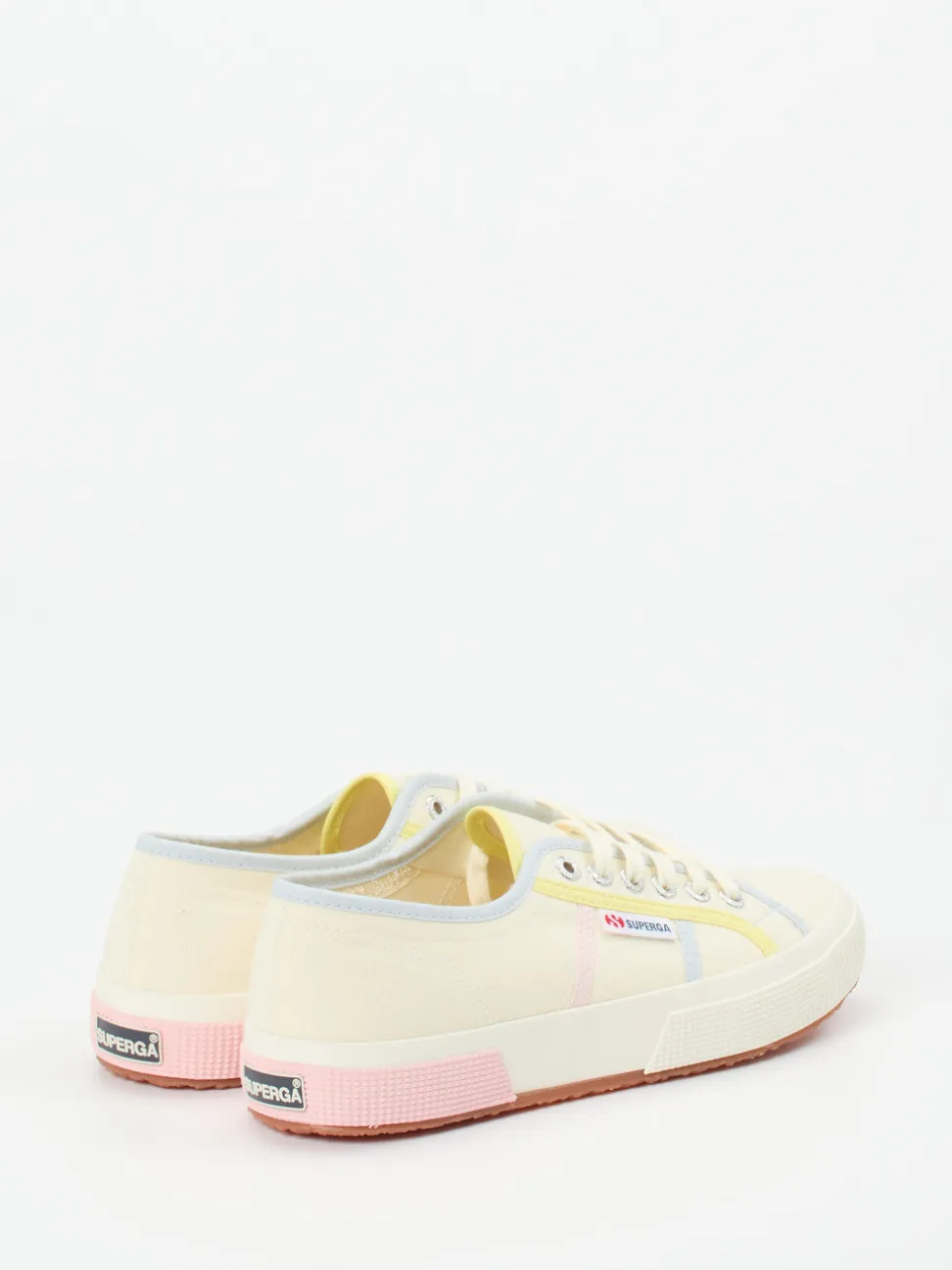 Superga – Sneaker aus Canvas in Pastelloptik