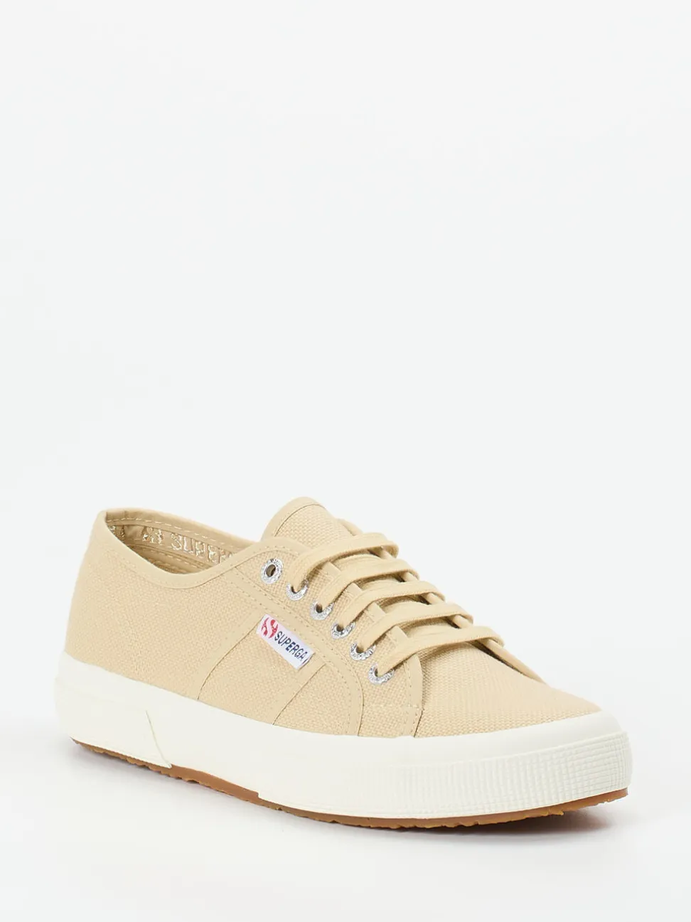 Superga – Sneaker aus Canvas in Beige