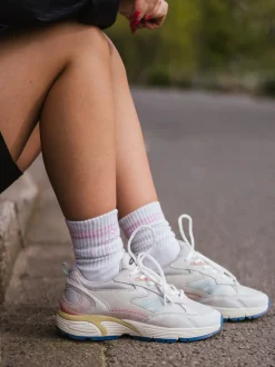 THE HOFF BRAND – Chunky Sneaker aus Veloursleder multi