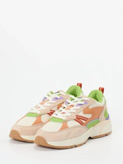THE HOFF BRAND – Chunky Sneaker aus Veloursleder Multicolor