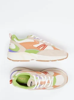 THE HOFF BRAND – Chunky Sneaker aus Veloursleder Multicolor
