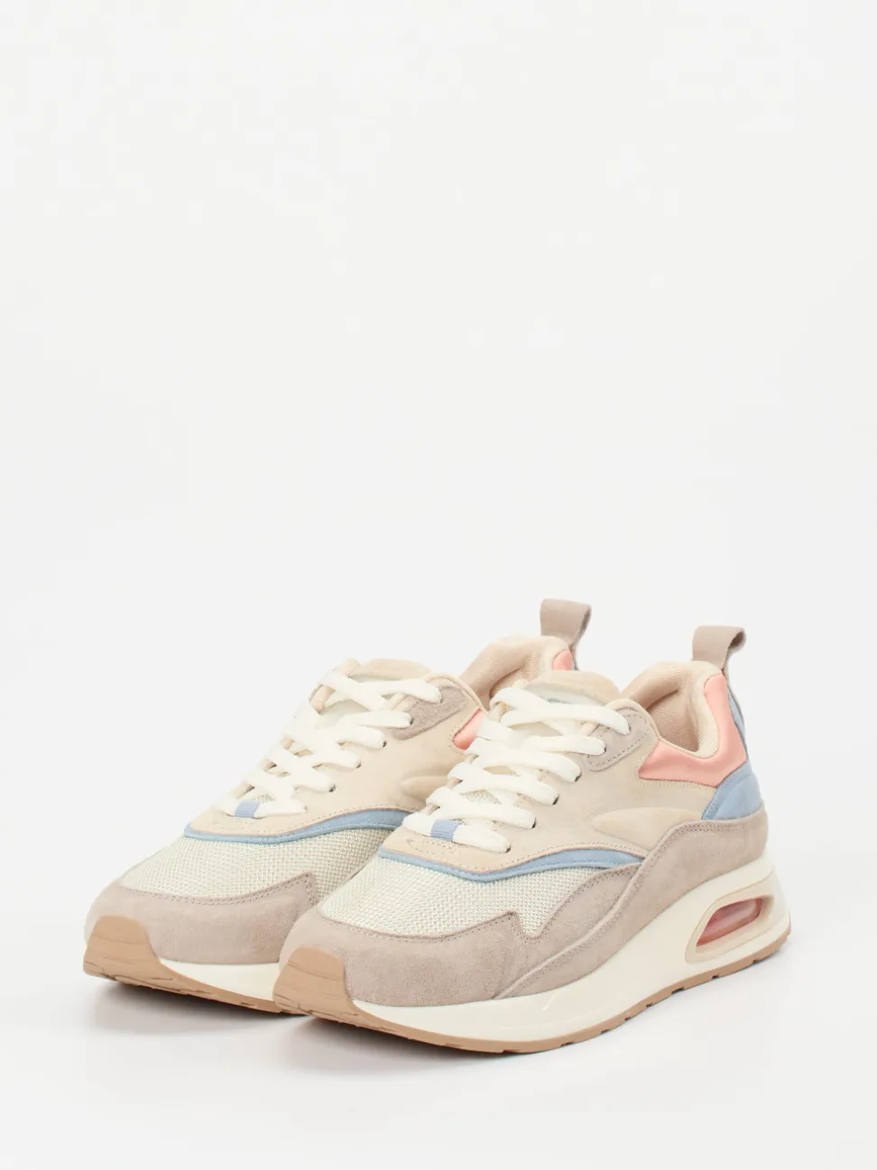 THE HOFF BRAND – Chunky Sneaker aus Nubukleder beige