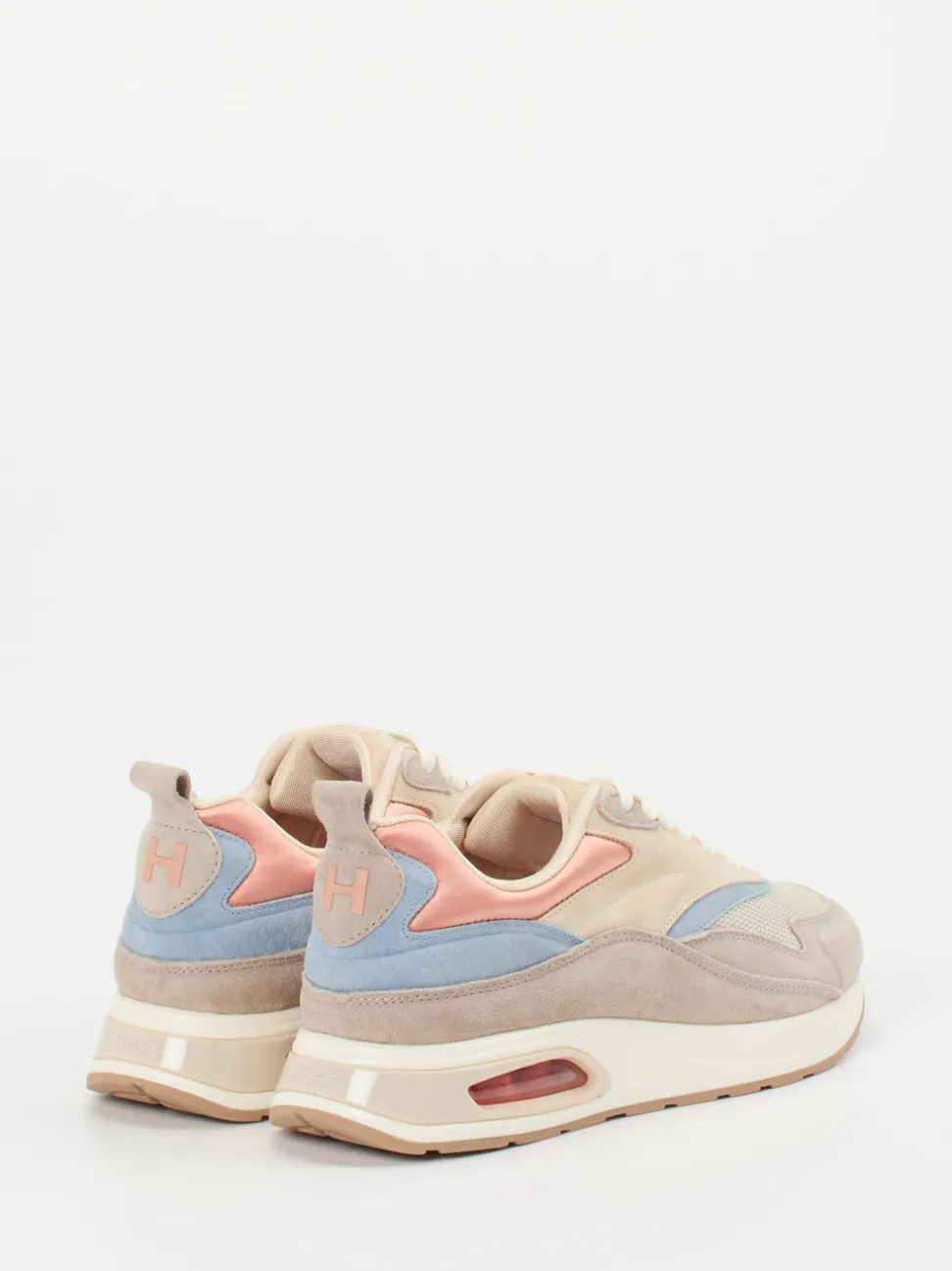 THE HOFF BRAND – Chunky Sneaker aus Nubukleder beige