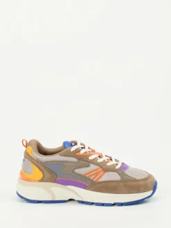 THE HOFF BRAND – Chunky Sneaker aus Nubukleder multicolor