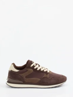 THE HOFF BRAND – Retro-Runners München aus Textil und Veloursleder