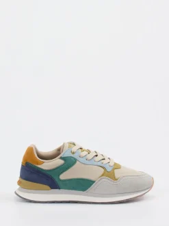 THE HOFF BRAND – Retro-Sneaker Singapur aus Veloursleder Multi