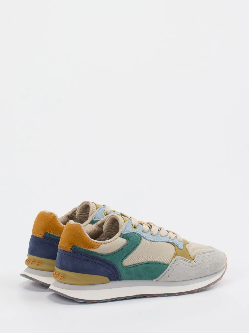 THE HOFF BRAND – Retro-Sneaker Singapur aus Veloursleder Multi