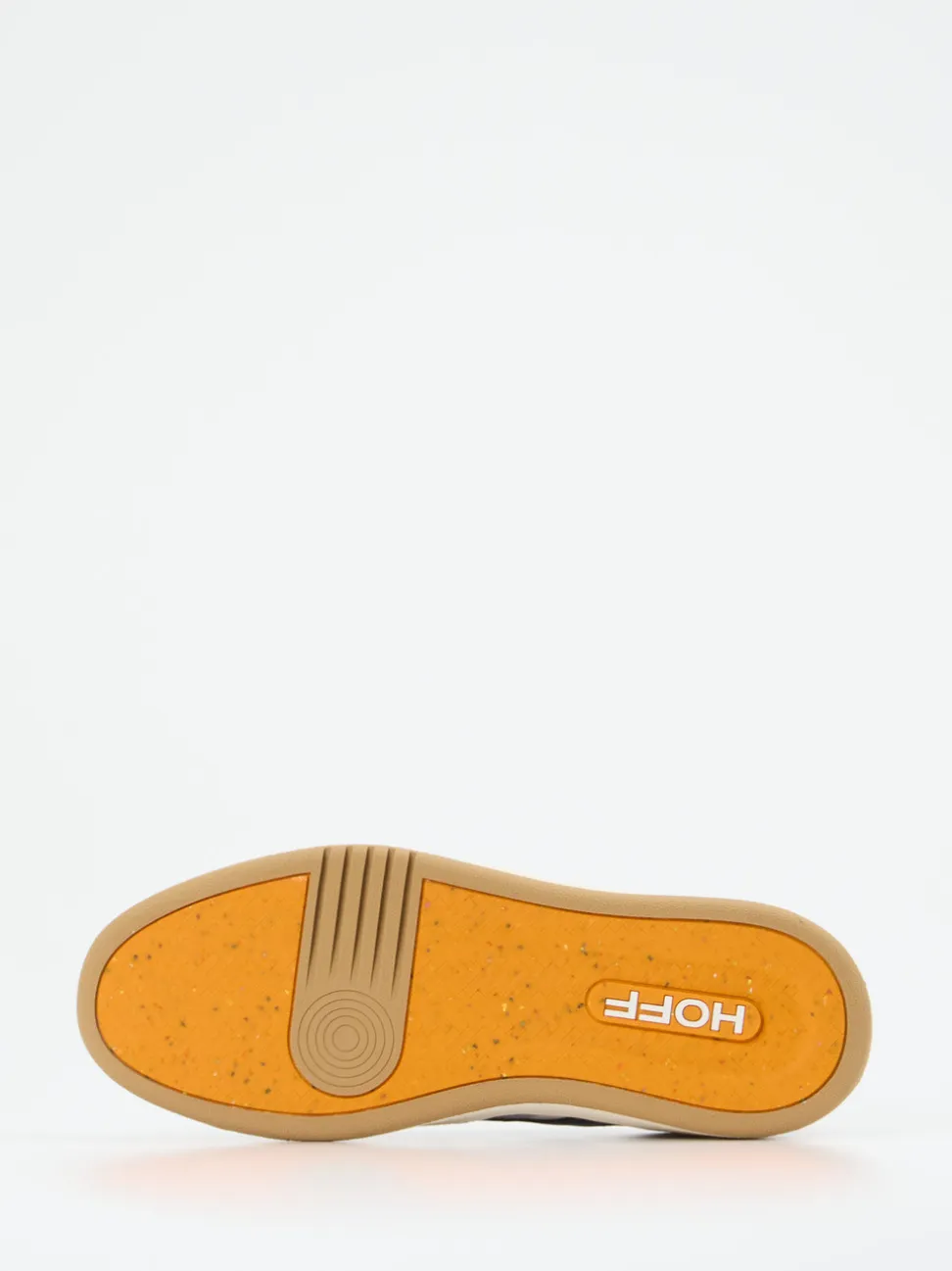 THE HOFF BRAND – Retro-Sneaker aus Leder-Mix Offwhite