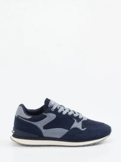 THE HOFF BRAND – Retro-Sneaker Stuttgart aus Textil und Veloursleder