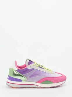 THE HOFF BRAND – Retro-Sneaker aus Veloursleder multicolor