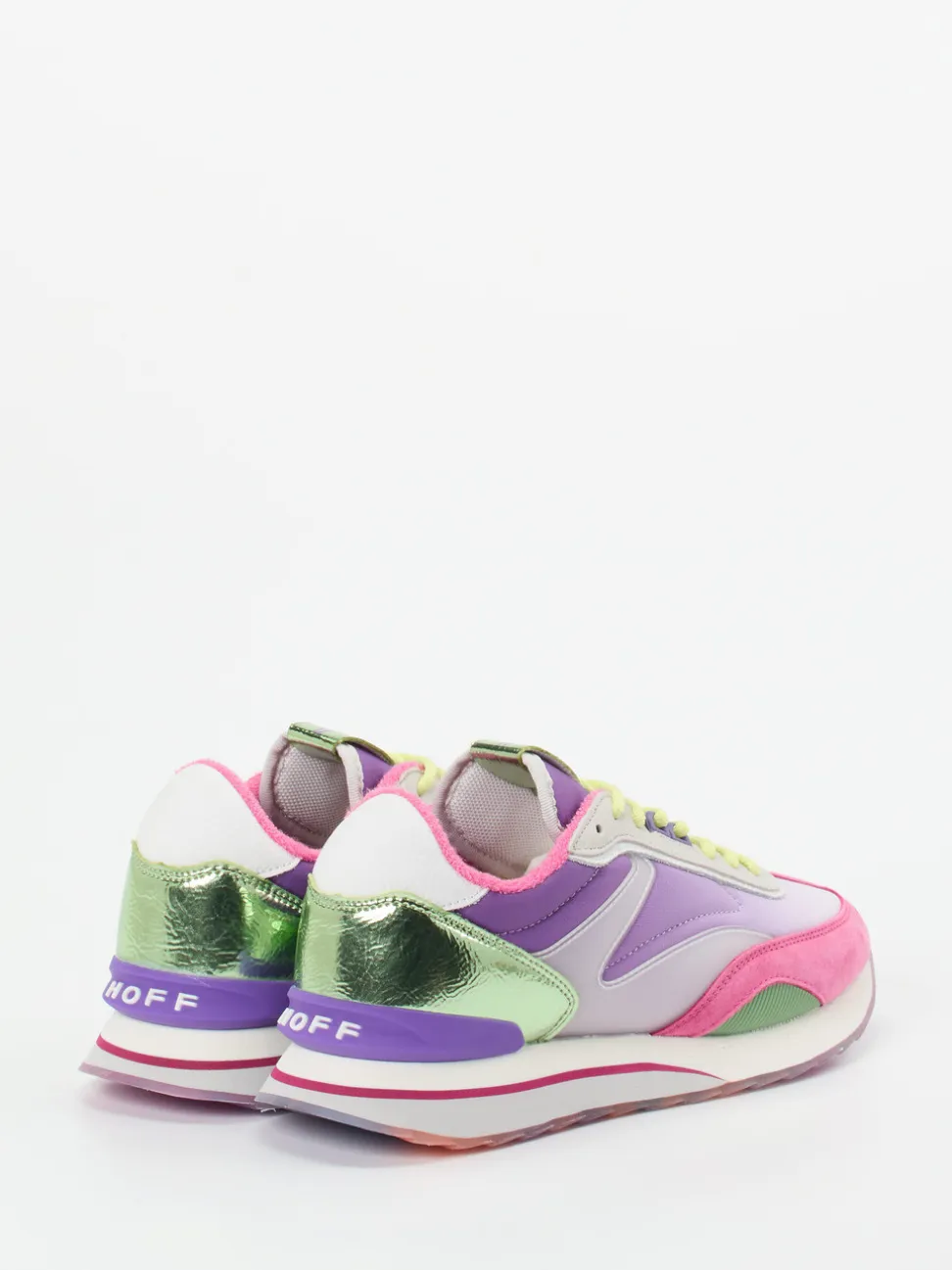 THE HOFF BRAND – Retro-Sneaker aus Veloursleder multicolor