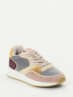 THE HOFF BRAND – Retro-Sneaker aus Veloursleder multi