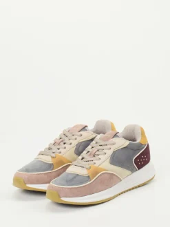THE HOFF BRAND – Retro-Sneaker aus Veloursleder multi