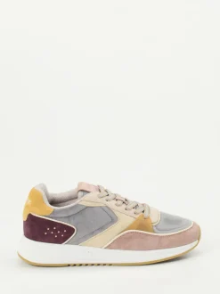 THE HOFF BRAND – Retro-Sneaker aus Veloursleder multi