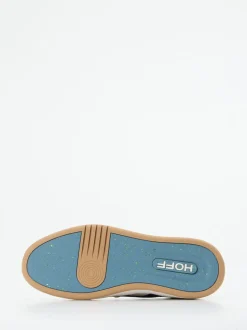 THE HOFF BRAND – Retro-Sneaker aus Leder cremeweiß