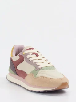 THE HOFF BRAND – Retro-Sneaker Brüssel aus Veloursleder Textil