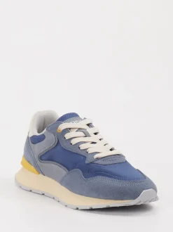 THE HOFF BRAND – Retro-Sneaker aus Veloursleder blau