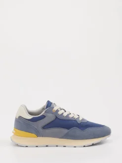 THE HOFF BRAND – Retro-Sneaker aus Veloursleder blau