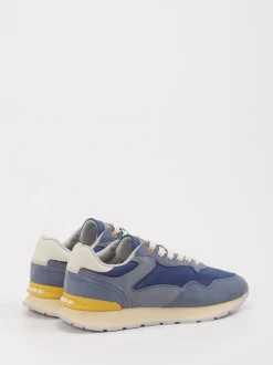 THE HOFF BRAND – Retro-Sneaker aus Veloursleder blau
