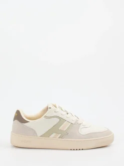 THE HOFF BRAND – Retro-Sneaker aus Leder cremeweiß
