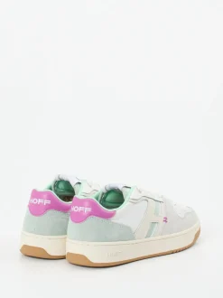 THE HOFF BRAND – Retro-Sneaker aus Kalbleder Offwhite