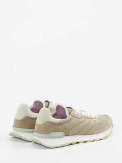 THE HOFF BRAND – Sneaker aus Veloursleder und Textil Pastell