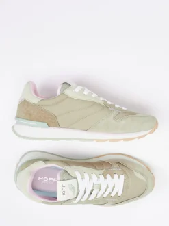 THE HOFF BRAND – Sneaker aus Veloursleder und Textil Pastell