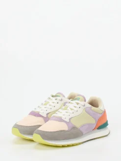 THE HOFF BRAND – Sneaker aus Veloursleder in Pastell