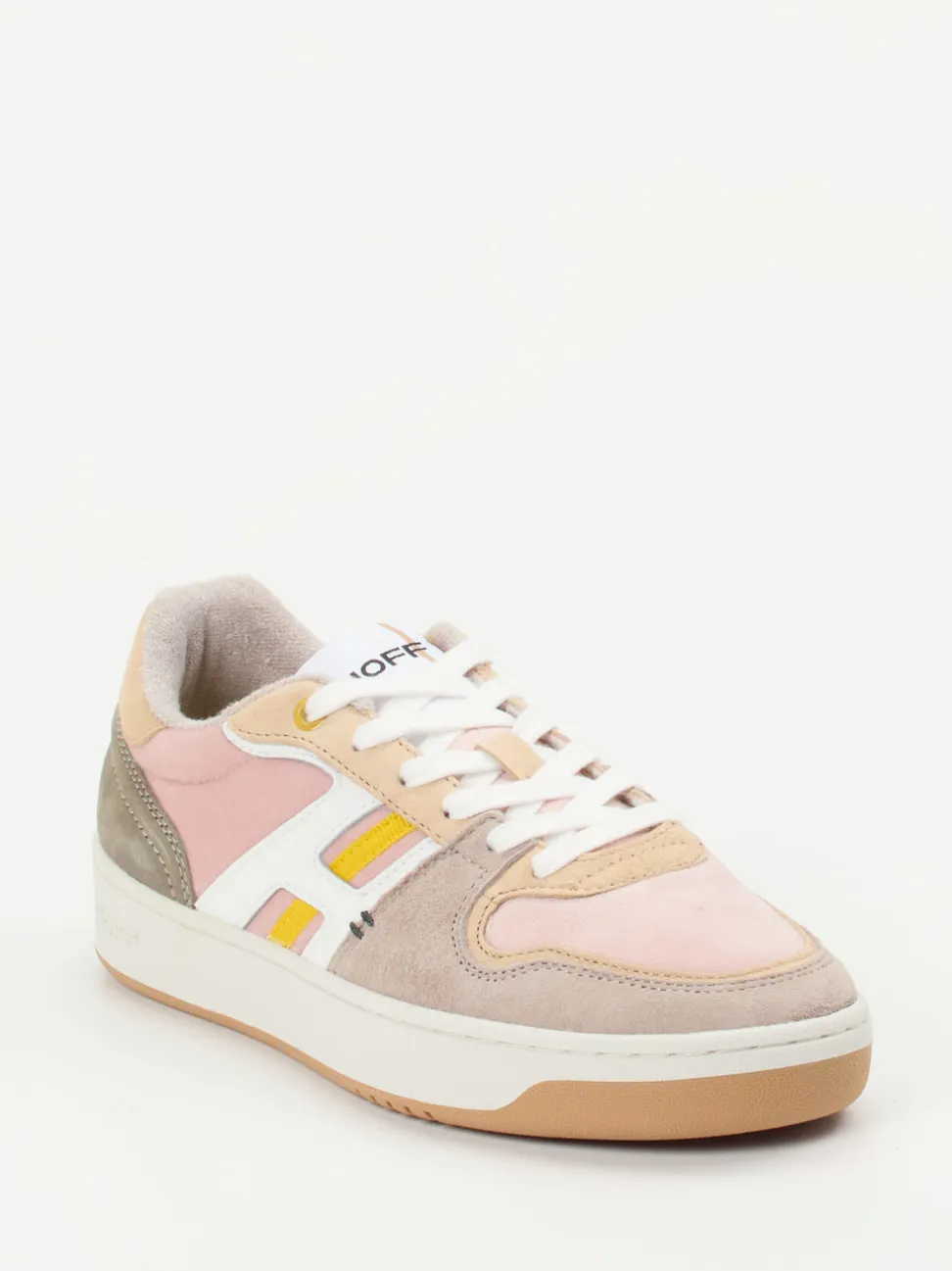 THE HOFF BRAND – Sneaker aus Nubukleder in Pastell