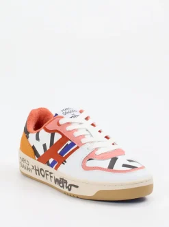 THE HOFF BRAND – Sneaker aus Leder mit Grafikprint