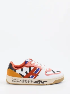 THE HOFF BRAND – Sneaker aus Leder mit Grafikprint