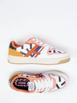 THE HOFF BRAND – Sneaker aus Leder mit Grafikprint