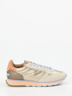 THE HOFF BRAND – Sneaker aus Velour und Metallicleder