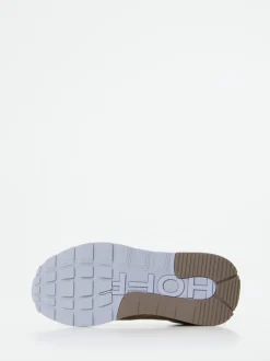 THE HOFF BRAND – Sneaker aus Velour und Metallicleder
