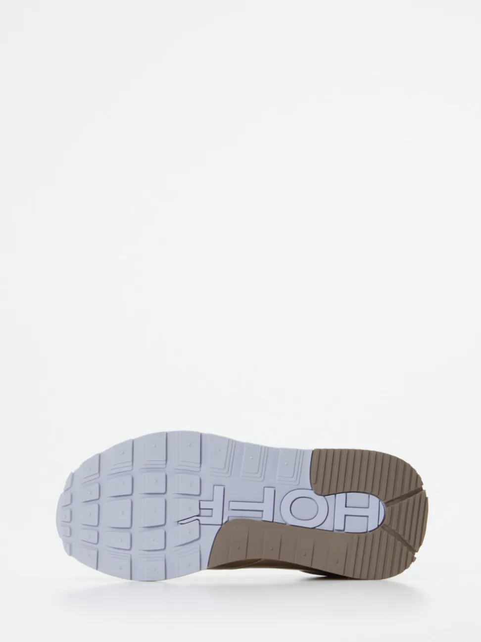 THE HOFF BRAND – Sneaker aus Velour und Metallicleder