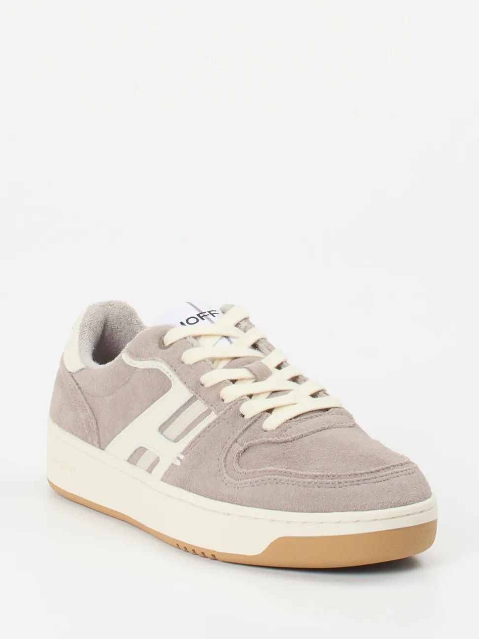THE HOFF BRAND – Sneaker aus Veloursleder grau