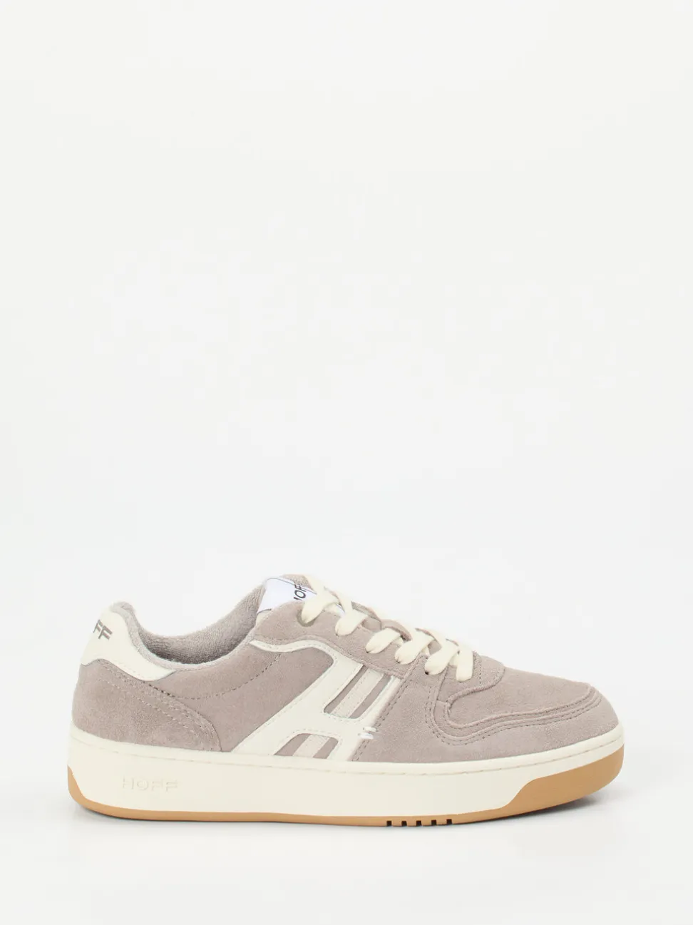 THE HOFF BRAND – Sneaker aus Veloursleder grau