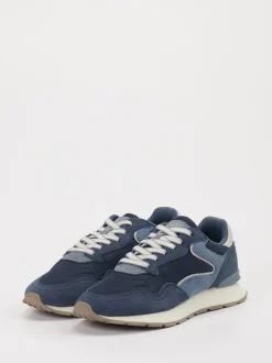 THE HOFF BRAND – Sneaker aus Veloursleder/Textil Blau