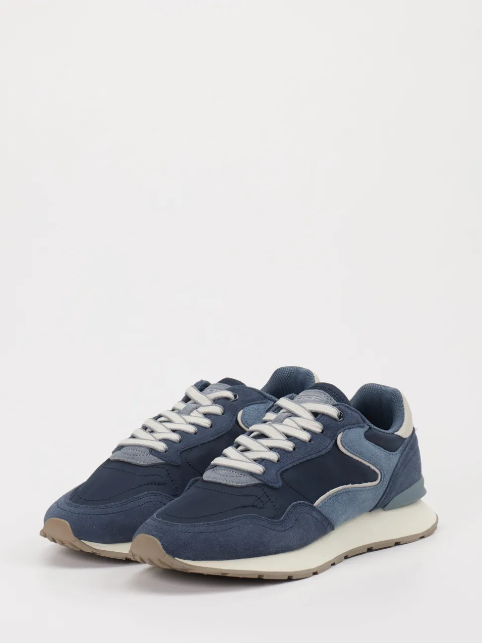 THE HOFF BRAND – Sneaker aus Veloursleder/Textil Blau