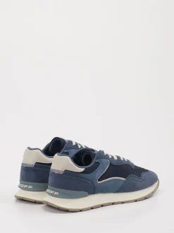 THE HOFF BRAND – Sneaker aus Veloursleder/Textil Blau