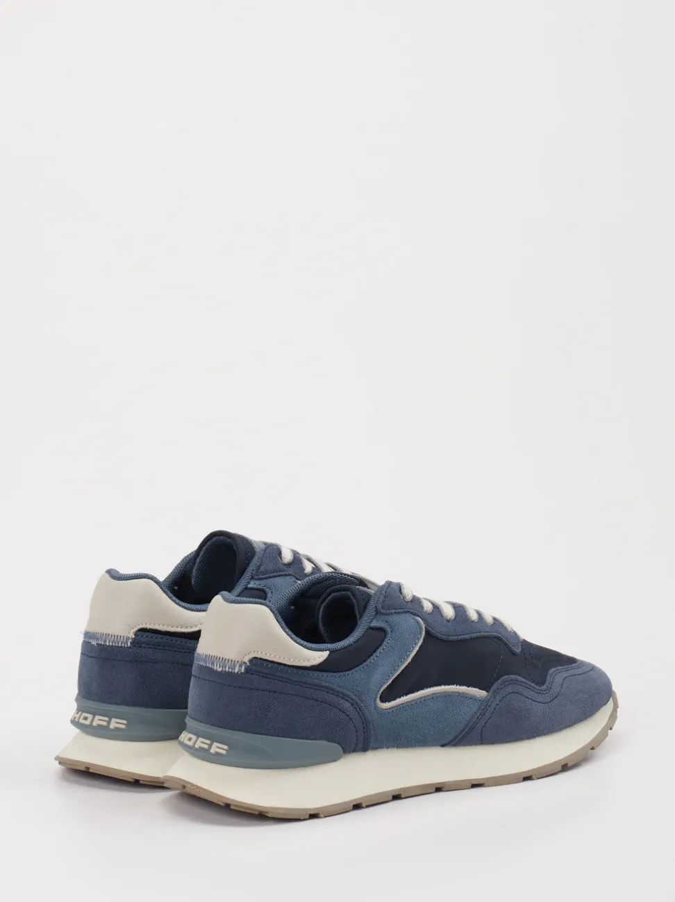 THE HOFF BRAND – Sneaker aus Veloursleder/Textil Blau