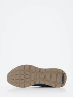 THE HOFF BRAND – Sneaker aus Veloursleder/Textil Blau