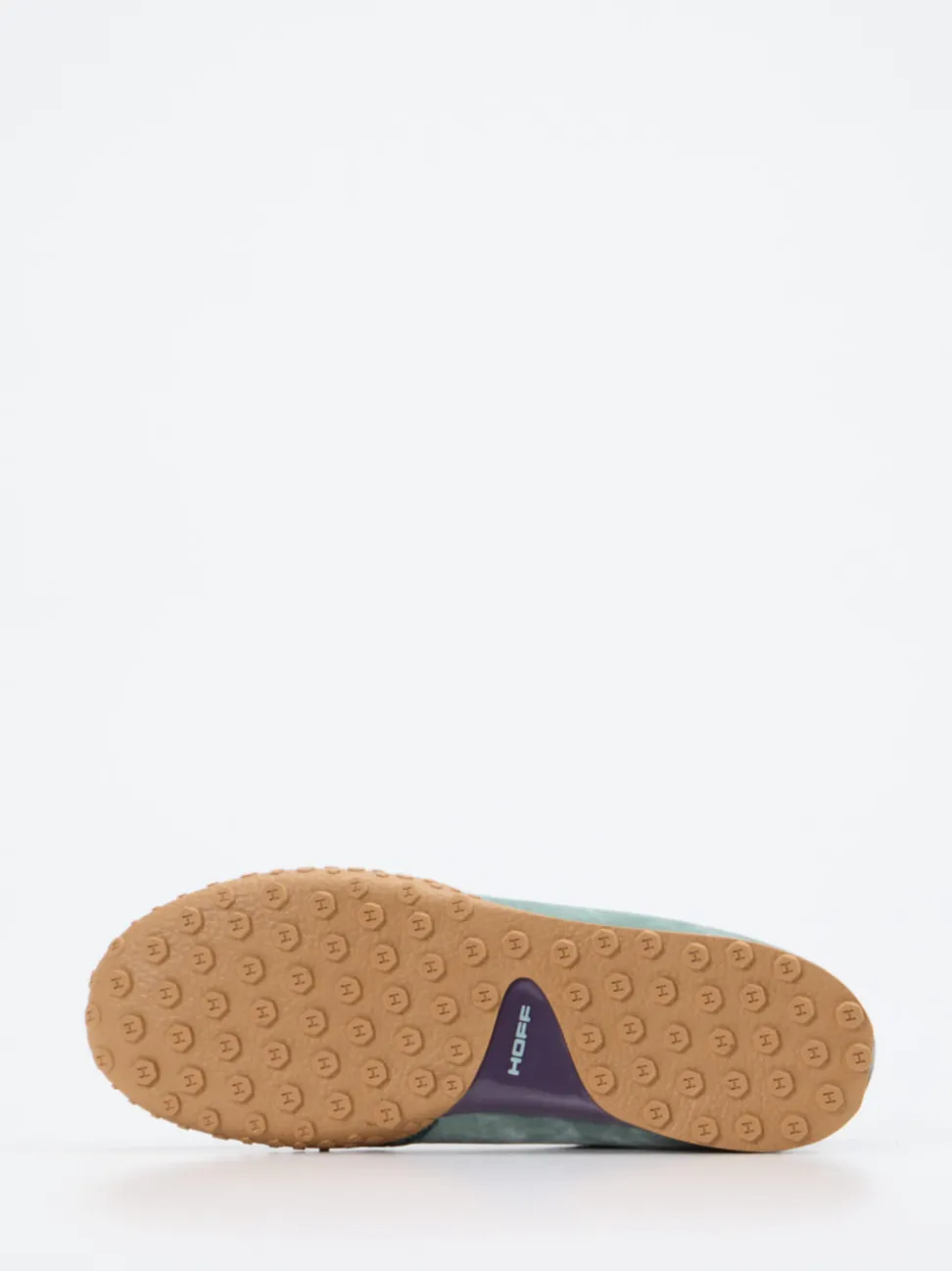 THE HOFF BRAND – Sneaker aus Veloursleder Salbeigrün