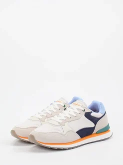 THE HOFF BRAND – Sneaker aus Veloursleder Beige